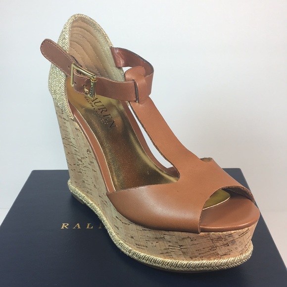 🤎RALPH LAUREN🤎BROWN SHEILA ESPADRILLE WEDGE SANDAL-SIZE 5.5B-NOT FOR SALE. - Picture 5 of 13